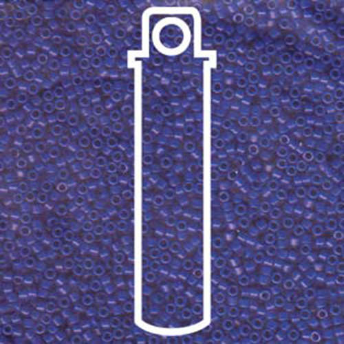 Miyuki 11/0 Delica Bead - DB726 - Opaque Dark Blue - 7.2gm Tube