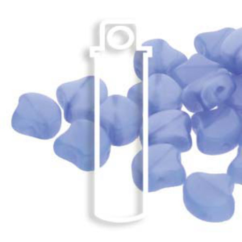 Ginko Leaf 7.5mm x 7.5mm - GNK8731010 - Opal Blue - 22gm Tube