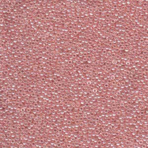 Miyuki 15/0 Rocaille Bead - 15-9366 - Shell Pink Luster - 250gm Bag
