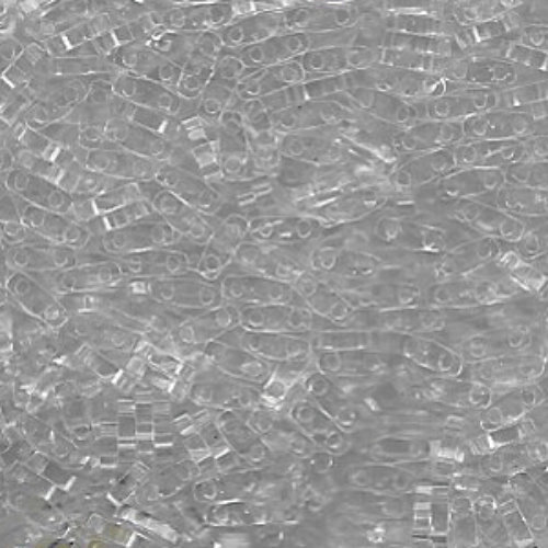 Miyuki Quarter Tila Bead - QTL0131 - Clear - 50gm Bag