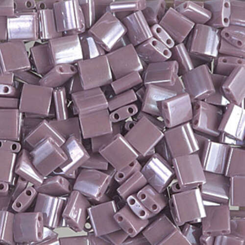 Miyuki Tila Bead - TL0437 - Opaque Mauve Luster - 50gm Bag