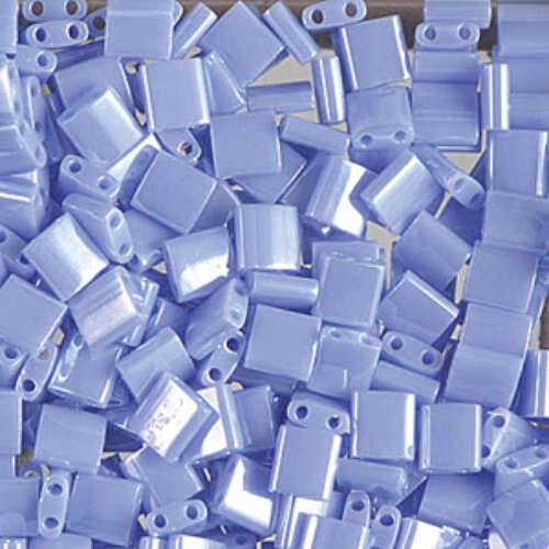 Miyuki Tila Bead - TL0446 - Opaque Light Periwinkle Luster - 50gm Bag