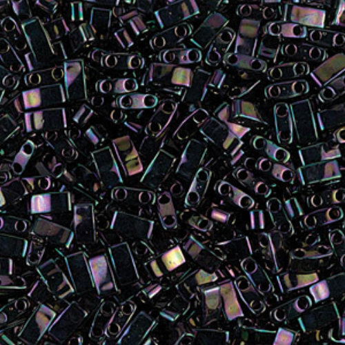 Miyuki Half Tila Bead - TLH0454 - Purple Iris - 50gm Bag