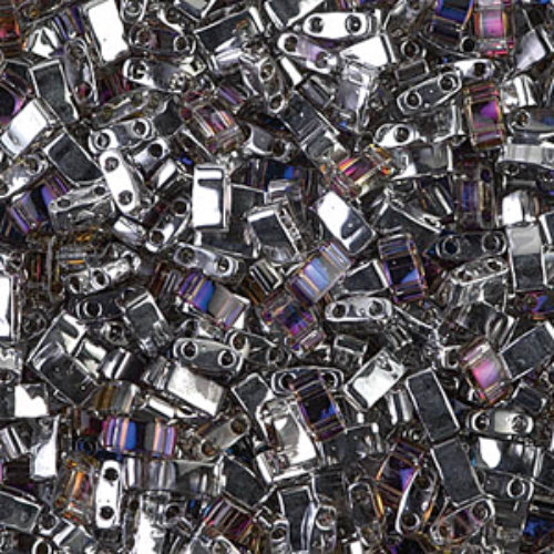 Miyuki Half Tila Bead - TLH4554 - Transparent Crystal Helio - 50gm Bag