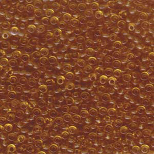 Miyuki 8/0 Rocaille Bead - 8-9132 - Transparent Light Topaz - 250gm Bag