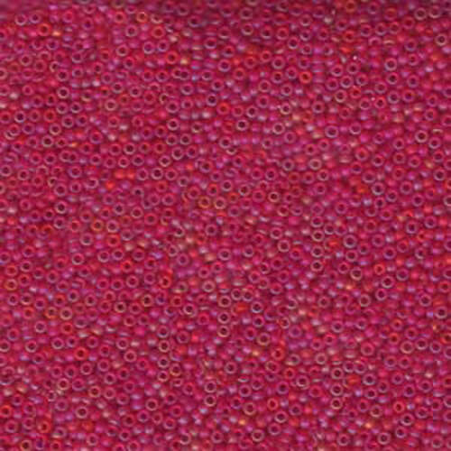 Miyuki 15/0 Rocaille Bead - 15-9140FR - Matte Light Red AB - 250gm Bag