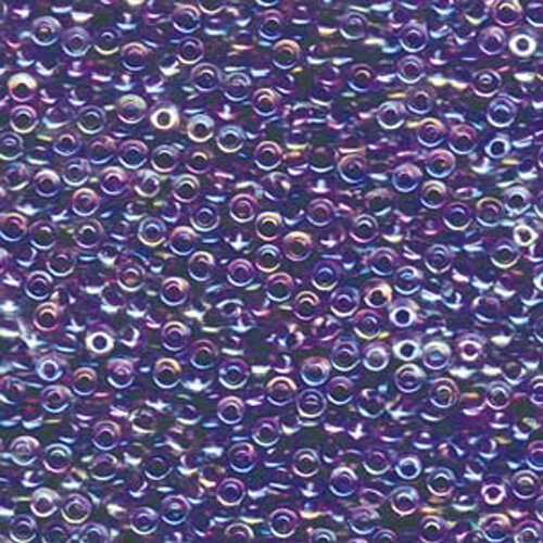 Miyuki 8/0 Rocaille Bead - 8-9274 - Amethyst Lined Crystal AB - 250gm Bag