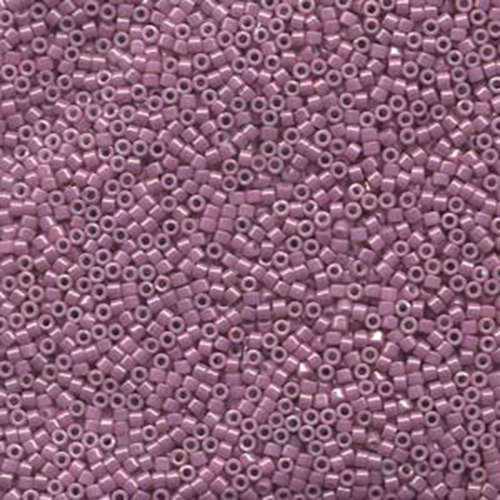 Miyuki 11/0 Delica Bead - DB253 - Pink Luster Opaque Mauve - 100gm Bag