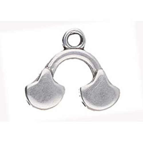Karavos II - Ginko Bead Ending - Antique Silver  CYM-GNK-012939-SP
