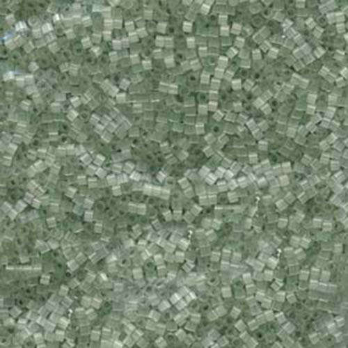 Miyuki 11/0 Delica Bead - DB829 - Pale Moss Green Silk Satin - 100gm Bag