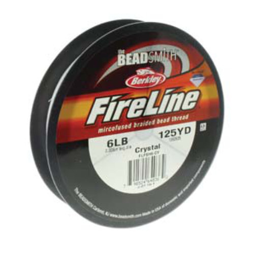 Fireline - 6LB .006" / .15mm Crystal - 125 yd / 114m Roll - FL06CR125