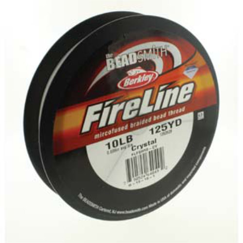 Fireline - 10LB .008" / .20mm Crystal - 125 yd / 114m Roll - FL11CR125
