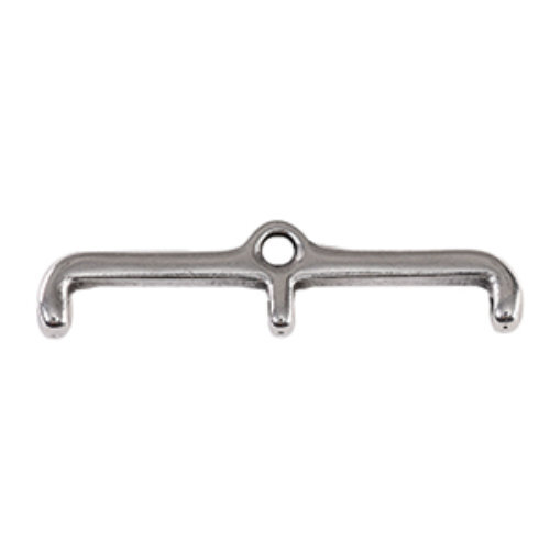 Skafi III - 11/0 Beads Bead Ending - Antique Silver  CYM-M11-012828-SP