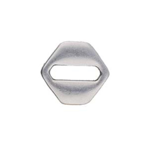 Sikamia - Chevron Duo Connector - Antique Silver  CYM-CHV-013046-SP