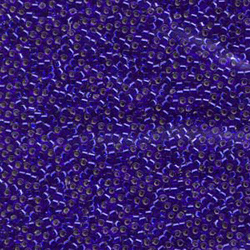 Miyuki 11/0 Delica Bead - DB047 - Silver Lined Sapphire - 100gm Bag