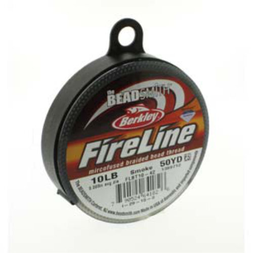 Fireline - 10LB .008" / .20mm Smoke Grey - 50 yd / 45m Roll - FL11SG50