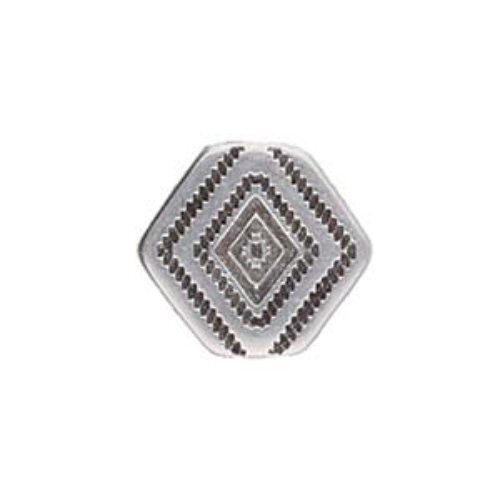 Malliadiko - Chevron Duo Connector - Antique Silver  CYM-CHV-013048-SP