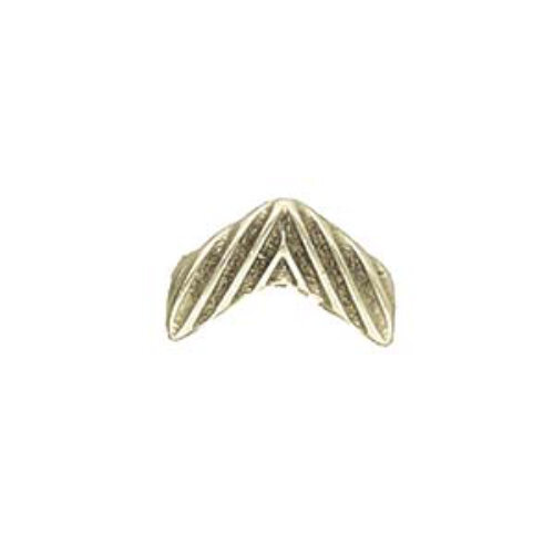 Avessalos - Chevron Duo Bead Substitute - Antique Brass CYM-CHV-013049-AB