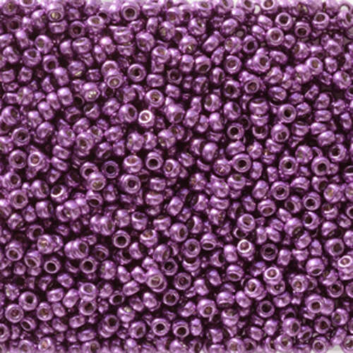Miyuki 11/0 Rocaille Bead - 11-95108 - Duracoat Galvanized Purple Orchid - 250gm Bag