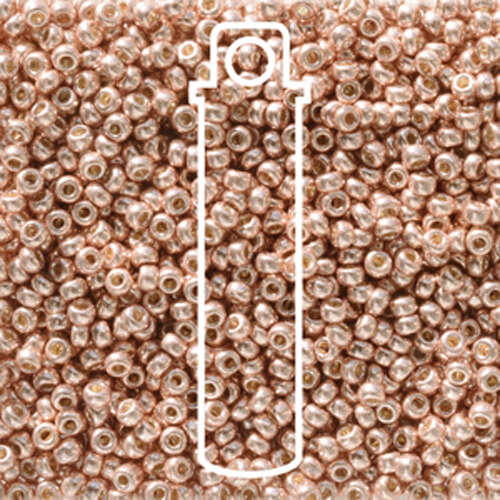 Miyuki 11/0 Rocaille Bead - 11-95103 - Duracoat Galvanized Bright Copper - 24gm Tube