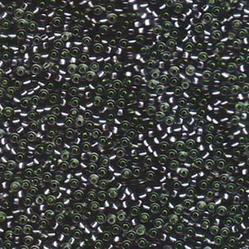 Miyuki 11/0 Rocaille Bead - 11-91456 - Silver Lined Lichen - 250gm Bag