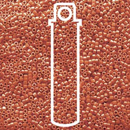 Miyuki 11/0 Delica Bead - DB1565 - Opaque Currant Luster - 7.2gm Tube