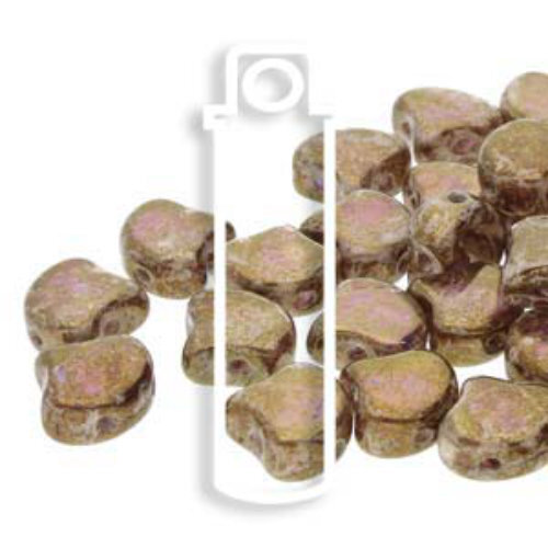 Ginko Leaf 7.5mm x 7.5mm - GNK8700030-65526 - Crystal Gleam Spread Glaze - 22gm Tube