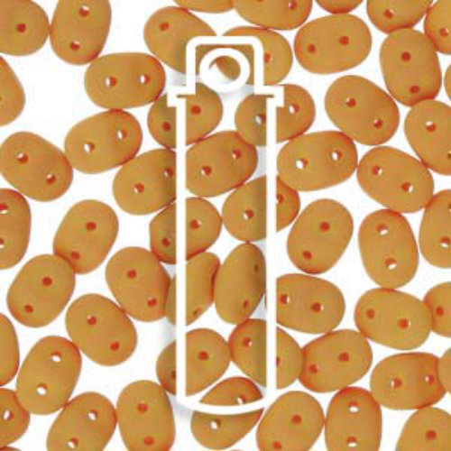 Super Duo 2.5mm x 5mm - DU0502010-29536 - Matte Velvet Mustard - 22.5gm Tube