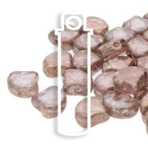 Ginko Leaf 7.5mm x 7.5mm - GNK8700030-65555 - Crystal Gleam Green Glaze - 22gm Tube