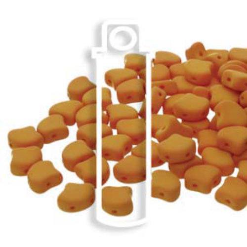 Ginko Leaf 7.5mm x 7.5mm - GNK8702010-29536 - Matte Velvet Mustard - 22gm Tube