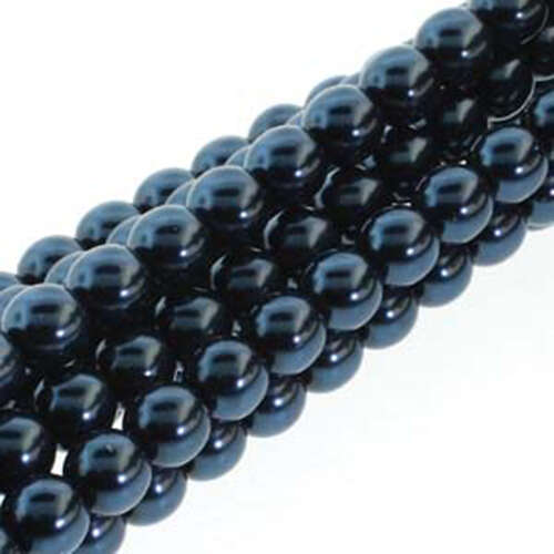 6mm Czech Glass Pearl - 75 Bead Strand - PRL06-70467 - Montana