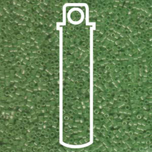 Miyuki 11/0 Delica Bead - DB1414 - Transparent Mint - 7.2gm Tube