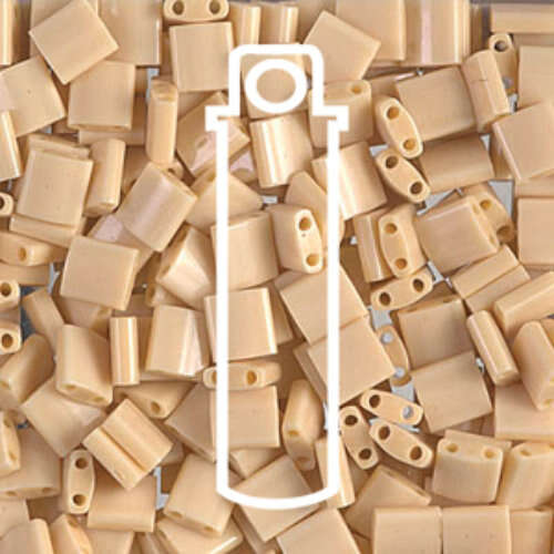 Miyuki Tila Bead - TL0493 - Matte Opaque Pear - 7.2gm Tube