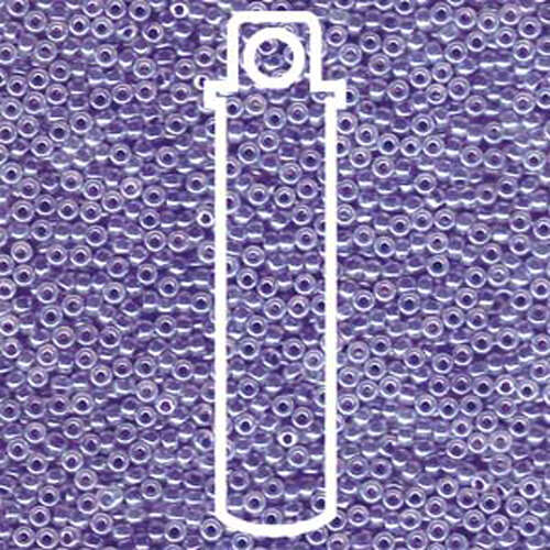 Miyuki 11/0 Rocaille Bead - 11-9538 - Lilac Ceylon - 8.5gm Tube