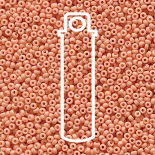 Miyuki 11/0 Rocaille Bead - 11-94461 - Duracoat Opaque Dyed Baby Pink - 8.5gm Tube