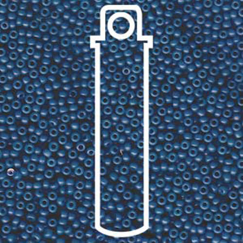 Miyuki 11/0 Rocaille Bead - 11-92051 - Special Dyed Dark Teal Blue - 8.5gm Tube