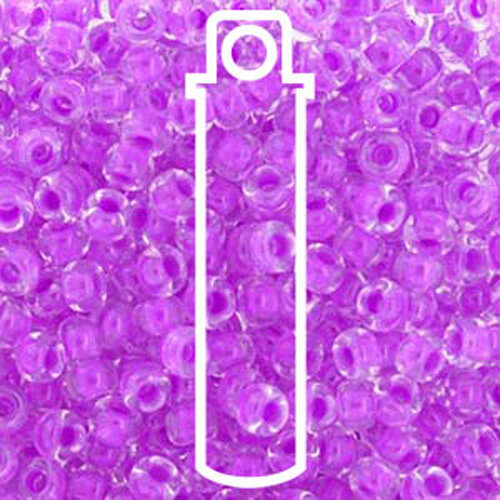 Miyuki 11/0 Rocaille Bead - 11-94303 - Luminous Crazy Plum - 8.5gm Tube