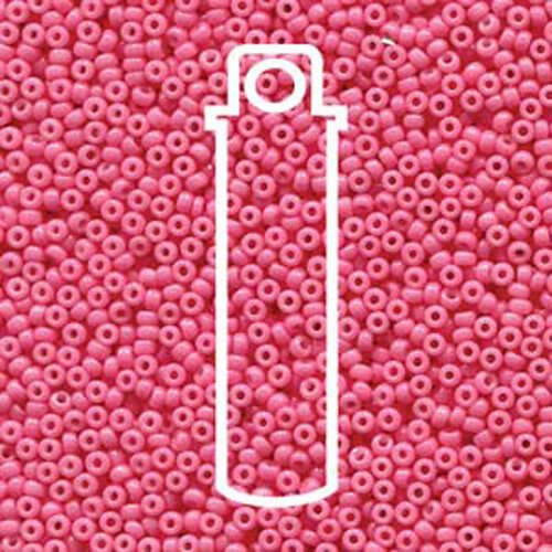 Miyuki 11/0 Rocaille Bead - 11-94467 - Duracoat Opaque Dyed Party Pink - 8.5gm Tube