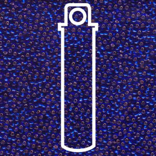 Miyuki 11/0 Rocaille Bead - 11-920 - Silver Lined Cobalt - 8.5gm Tube