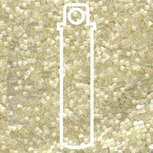 Miyuki 11/0 Delica Bead - DB673 - Silk Satin Light Cream - 6.5gm Tube