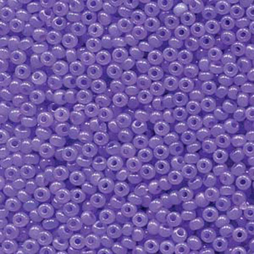 Preciosa 8/0 Rocaille Seed Beads - SB8-02623 - Amethyst Opal Sol Gel - 250gm Bag