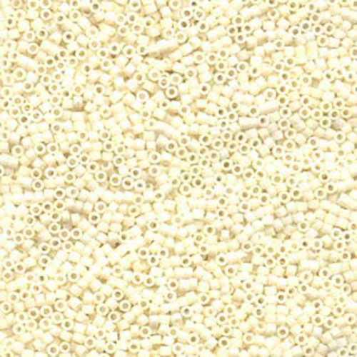 Miyuki 11/0 Delica Bead - DB352 - Matte Cream - 100gm Bag