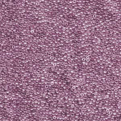 Miyuki 15/0 Rocaille Bead - 15-91883 - Transparent Red Metallic Luster - 250gm Bag