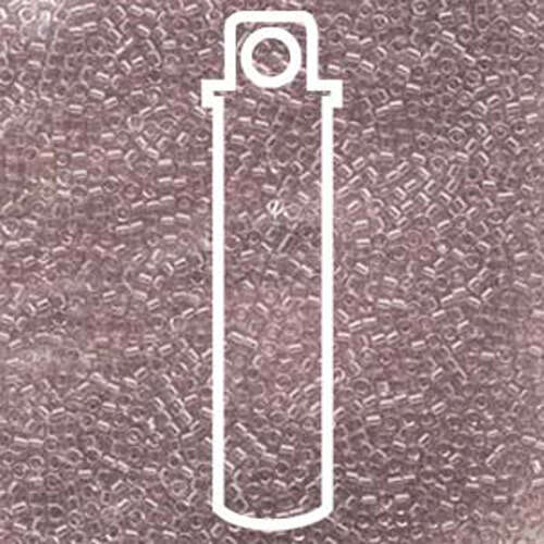 Miyuki 11/0 Delica Bead - DB1103 - Transparent Pink Mist - 7.2gm Tube