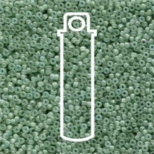 Miyuki 11/0 Rocaille Bead - 11-92375 - Sage - 22gm Tube