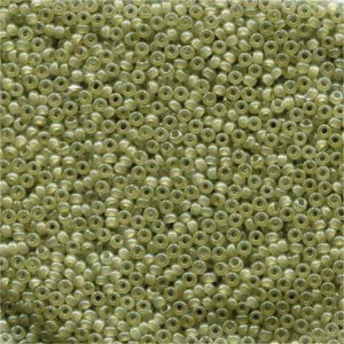Miyuki 15/0 Rocaille Bead - 15-92374 - Celery - 100gm Bag