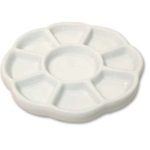 9 Compartment Sunflower Ceramic Tray - 6.35cm x 1.27cm - BT150