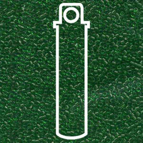 Miyuki 11/0 Delica Bead - DB705 - Transparent Lime - 7.2gm Tube