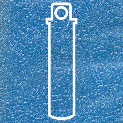 Miyuki 11/0 Delica Bead - DB706 - Transparent Aquamarine - 7.2gm Tube