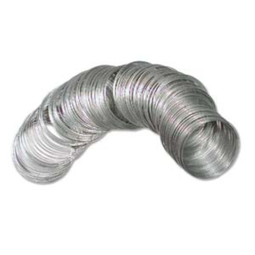 Memory Wire Shiny Bracelet 2 1/4in Rustproof 1/10 Oz - CBW225